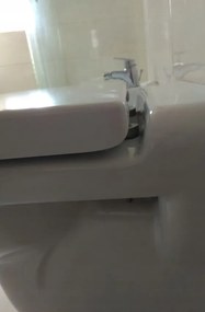 Cersanit City, antibakteriálne toaletné sedátko z duroplastu, biela, K98-0127