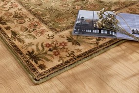 Koberec Agnella Isfahan Olandia olivový