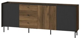 Komoda 200 cm so zásuvkami na nožičkách PRESTIGO P6