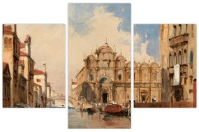 Obraz - Jules-Romain Joyant, The Scuola di San Marco, Venice, reprodukcia (90x60 cm)