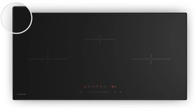 Klarstein Velaire úzka indukčná varná doska, elegantná, minimalistická, výkonná, 3 varné zóny, 5500 W, 80 cm