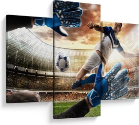 Obraz - Futbalista (90x60 cm)