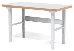 Profi dielenský stôl SOLID, nosnosť 750 kg, 1500x800 mm, HPL