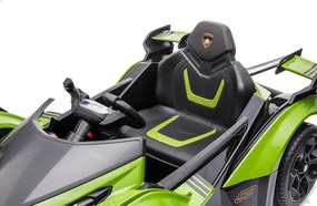 LEAN CARS Lamborghini GT HL528 Zelené auto na batérie