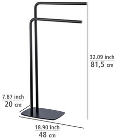Oceľový stojan na uteráky Iria - Wenko