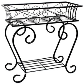 Stojan na kvety z ocele (výška 58 cm) – Garden Pleasure