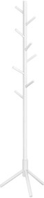 Stojanový vešiak LINEA biela