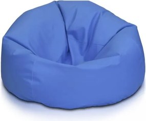 Sedací vak Sakwa L ekokoža TiaHome - Modrá