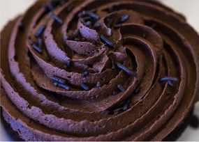 Obraz - Čokoládový Cupcake (70x50 cm)