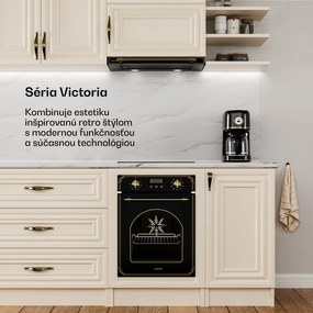 Klarstein Victoria výsuvný digestor elegantný, retro inšpirovaný, nadčasový EEC A++ 359m³/h 60cm