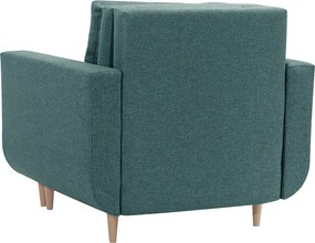 Kreslo DORIS s funkciou spania Světle šedá