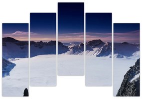 Obraz panoráma hôr