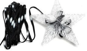 Aigostar - LED RGBICW vonkajšia vianočná svetelná reťaz 50×LED / 10 W / 230 V / 5 m / IP44 + diaľkové ovládanie