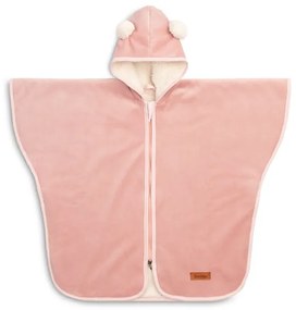 SENSILLO Pončo do autosedačky PINK PLUSH