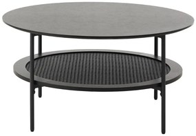 Dizajnový konferenčný stolík Lakshmana 80 cm čierny