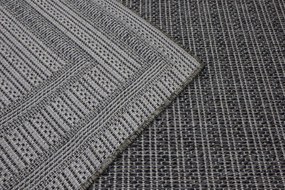 Ayyildiz koberce Kusový koberec Yukon 5649Z Antracite Dark Grey – na von aj na doma - 160x230 cm