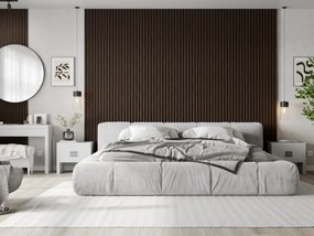 Mexen Lam-B, akustické stenové lamely 275 × 30 cm, HDF doska 4 mm, technická dyha, eben hnedý, S100-275307-3015-022