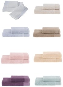 Soft Cotton Bambusový uterák BAMBOO 50x100 cm Ružová