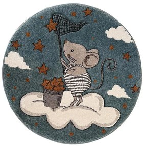 Koberec Vegas 1,2/1,2 07KYK modrá