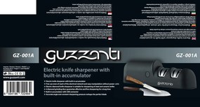 Elektrický brúska na nože Guzzanti GZ 001A čierna