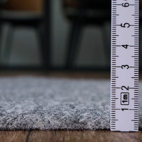 Betap, Metrážny koberec Primo 73 sv. šedý, záťažový, na mieru, šíře 4m, šedá, resine, chodba / predsieň