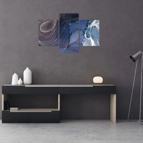 Obraz - Mramorovaný atrament (90x60 cm)