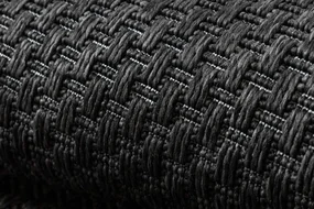 Šnúrkový koberec SIZAL TIMO 6272 outdoor čierny