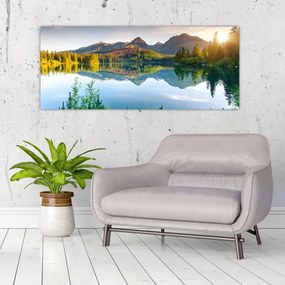 Obraz - Jazero (120x50 cm)