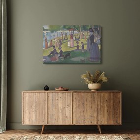 Obraz - Georges Seurat, A Sunday on La Grande Jatte, reprodukcia (90x60 cm)