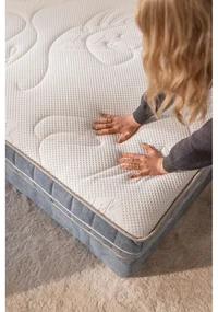 Béžová boxspring posteľ 160x200 cm Olia Bold Line – Bonami Selection