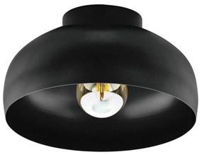 Eglo 900553 - Stropné svietidlo MOGANO 1xE27/40W/230V čierna