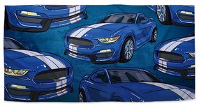 Sablio Uterák Mustang Pattern - 70x140 cm