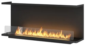 InFire - Vstavaný BIO krb 120x50 cm 3kW čierna