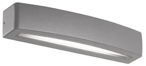 Panlux PN42100014 Záhradné LED nástenné svietidlo Bloco sivá, 10 W
