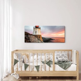 Obraz - Maják Castle Hill (120x50 cm)