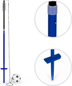 MOVEPRO Tetherball futbalový trenažér na lane s pružinou, nastaviteľný 153–167 cm