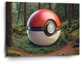 Sablio Obraz Pokemon ball Les - 90x60 cm