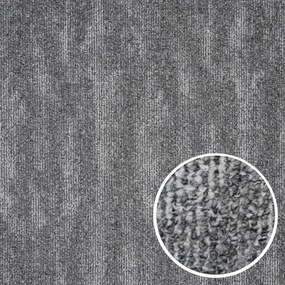 Spoltex, Metrážny koberec Ocean 38790 Grey, na mieru, šíře 4m, šedá, filc, obývacia izba