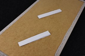 Egibi Čalúnený akustický panel nástenný Luna 33 cream obdĺžnik - Obdélník 60x30 cm