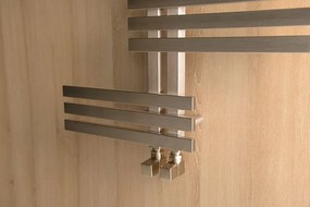 Sapho Sapho, RADO vykurovacie teleso 600x1190 mm, nerez mat, NR650