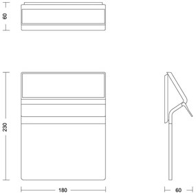 Philips - LED Solárne domové číslo ENKARA LED/0,2W/3,7V IP44