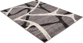 TA Koberec D319C GRAY CHEAP PP CRM Sivý Obdĺžnikový Rozmer: 80x150 cm