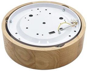 Brilagi - LED stropné svietidlo CARVALHO LED/20W/230V dub priemer 27,5 cm