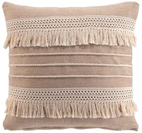 Dekoračný vankúš s prímesou juty 45x45 cm Cirrus – douceur d'intérieur