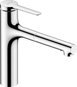 Hansgrohe Zesis M33, páková kuchynská batéria 160, vyťahovacia sprška, 2jet, sBox, chrómová, HAN-74823000