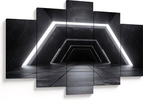 Obraz - Futuristický tunel (150x105 cm)