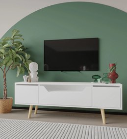 TV skrinka Romia (biela). Akcia -18%. Vlastná spoľahlivá doprava až k Vám domov. 1144855