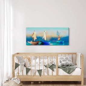 Obraz - Obraz krajiny, maľba (120x50 cm)