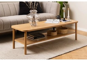 Konferenčný stolík v dekore duba v prírodnej farbe 50x150 cm Banbury – Actona