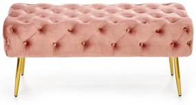 Lavička Athena ružová